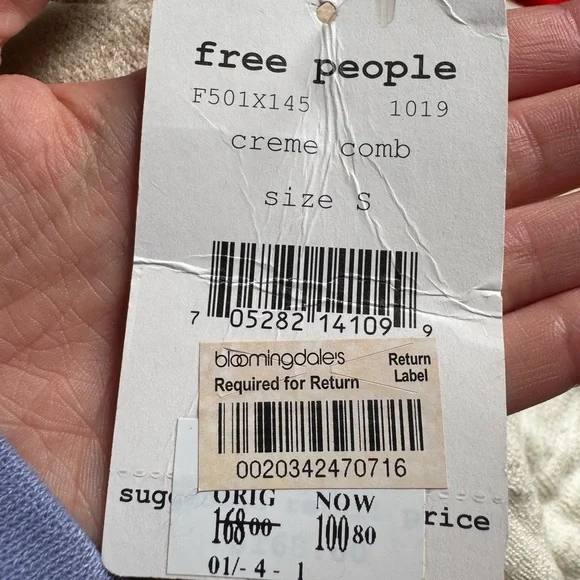 NWT FREE PEOPLE Jacket Size S - Picture 5 of 7